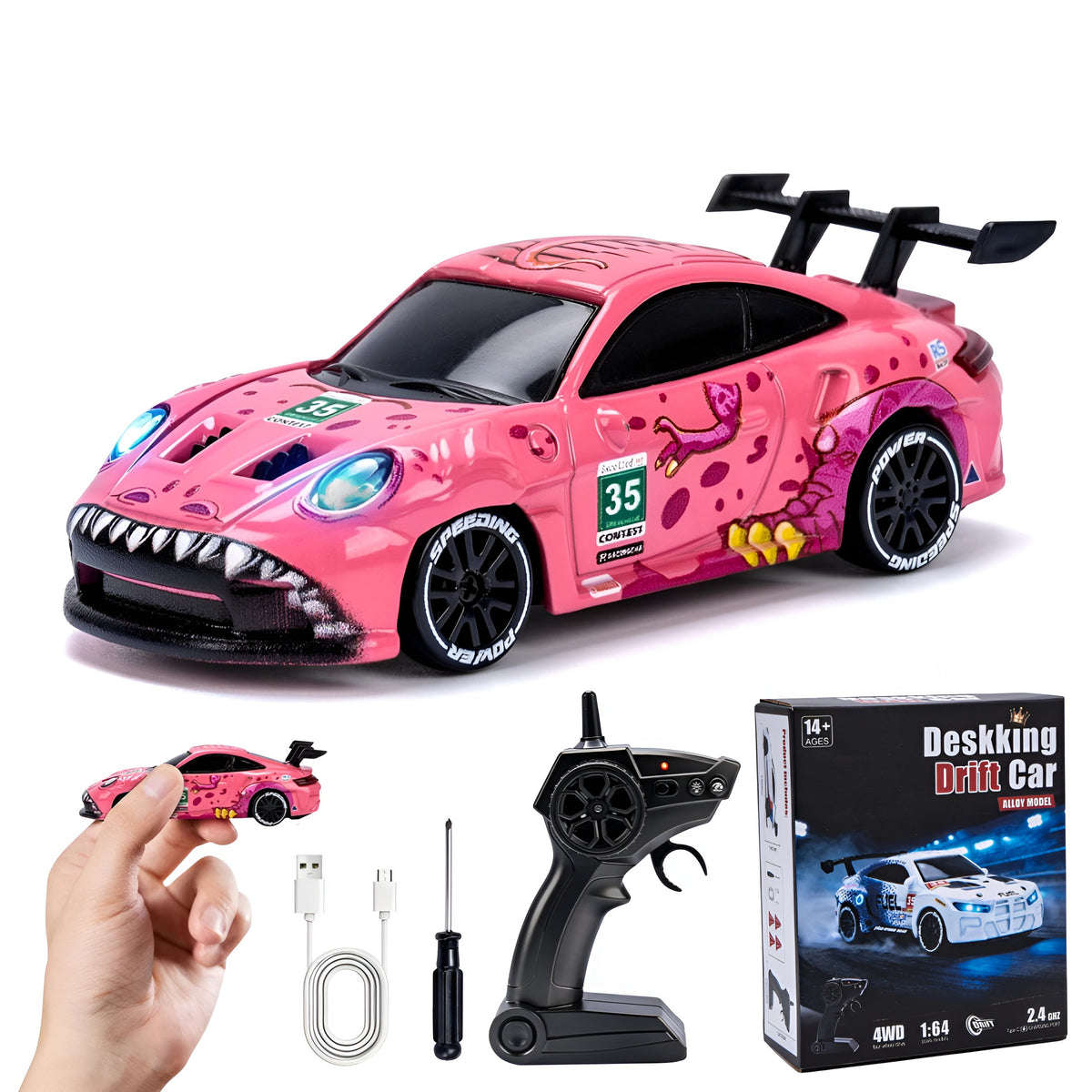 Mini Coche de Drift 1:64 Edición Limitada